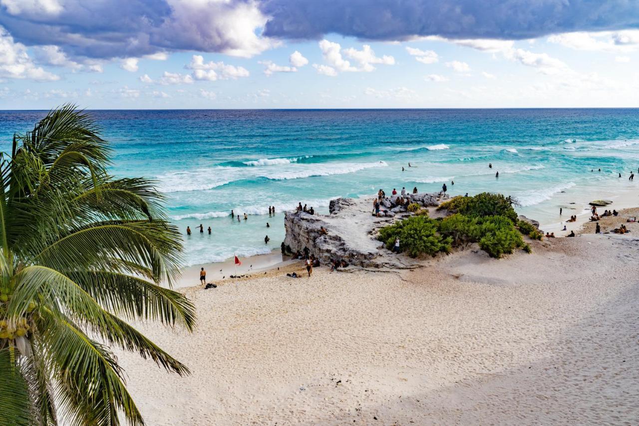 Ferienwohnung Paradise Beachfront & Nightlife Heart Cancún Exterior foto