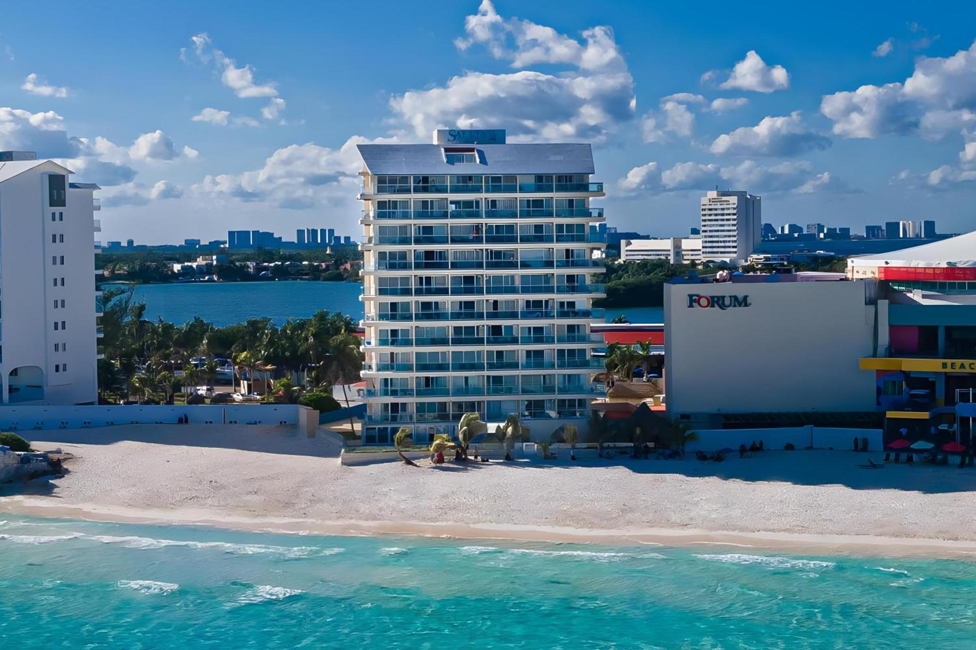 Ferienwohnung Paradise Beachfront & Nightlife Heart Cancún Exterior foto