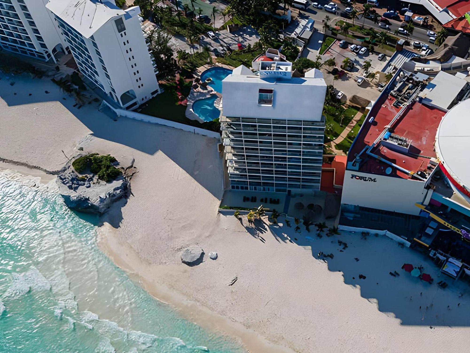 Ferienwohnung Paradise Beachfront & Nightlife Heart Cancún Exterior foto